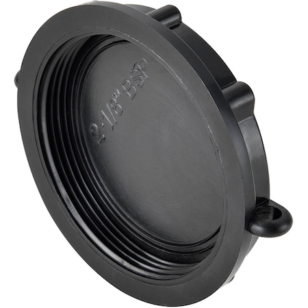 Global Industrial Polypropylene 2-1/8 Female BSP Short Schuetz Dust Cap 493515